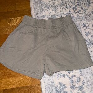 Women's Olive Casual Shorts
